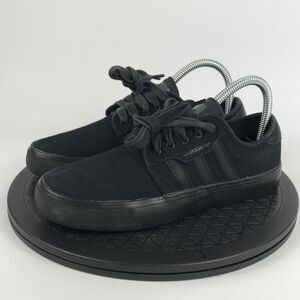 Adidas Seeley J Black Athletic Skate Shoes Q33217 Youth Size 5Y